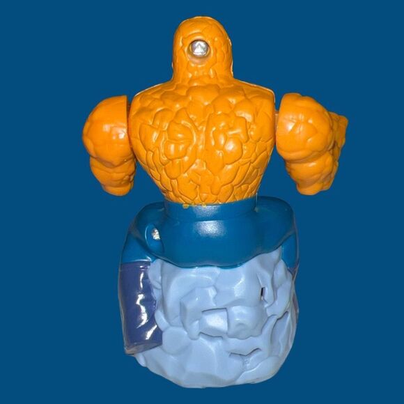 2005 Marvel Fantastic Four Burger King The Thing Interactive Action Figure B4 - Picture 4 of 4